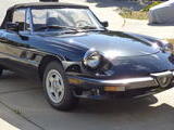 1985 Alfa Romeo Spider Black Steve Rouland